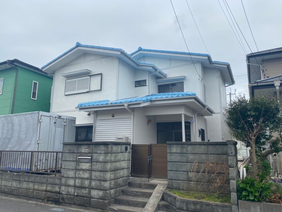 茨城県つくば市　住宅戸建て　外壁・屋根塗装イメージ01