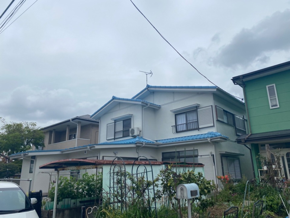 茨城県つくば市　住宅戸建て　外壁・屋根塗装イメージ01