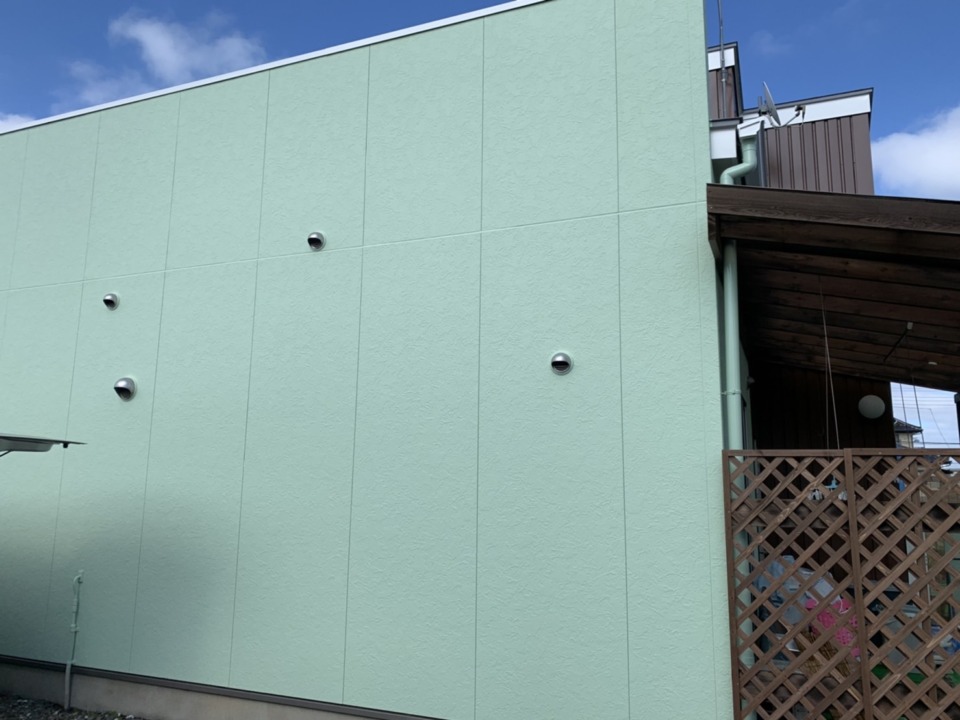 茨城県つくば市　サロン店舗　外壁塗装イメージ01